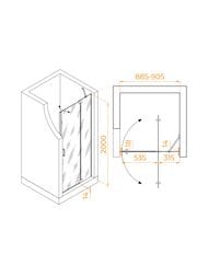 ������� ����� RGW Hotel HO-014 (900�2000) ���������, ������ 8�� �������/���� 350601409-21