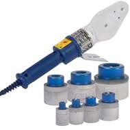 Сварочный комплект Polys P-4a 850W TraceWeld PROFI blue с парными насадками d16-63 (со зв. сигн.)