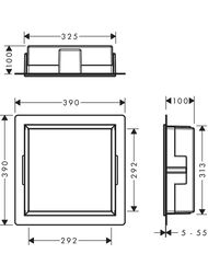 ����-���� Hansgrohe XtraStoris Original 56061670 300�300�100�� � �����, ���� ������� ������