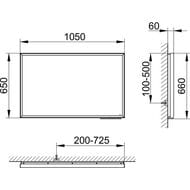  Keuco Royal Lumos 105065060 ,, 14598174000