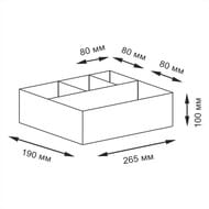 ������� ��� ������ ������� WasserKRAFT Neime (26,5x19x10) ��������, ��� ������ WB-190-M