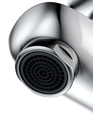 Смеситель для раковины ESKO Lagos LG26 однозахватный, на 1 отверстие, фиксированный излив, хром — изображение 4