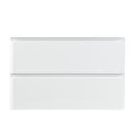 Тумба под раковину BelBagno ALBANO (900х450х500) подвесная, Bianco Lucido ALBANO-900-2C-SO-BL