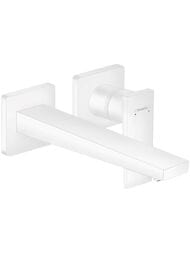 Смеситель Hansgrohe Metropol 32526700  для умывальника, однорычажный, внешняя часть, белый матовый — миниатюра 1