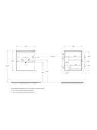 ����� ��� �������� BelBagno ETNA-500 (496�462�500) ���������, Rovere Bianco ETNA-500-2C-SO-WO