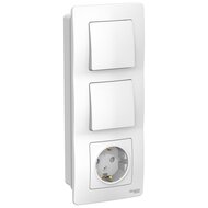 ����:������� + ��� ����. Systeme Electric BLANCA ������� ��������� ����� BLNBS101101
