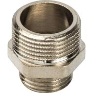 Ниппель STOUT 3/4"х1/2"НН, переходной, никель, арт.SFT-0004-003412