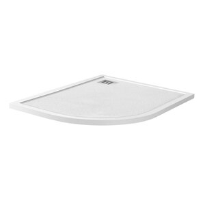 Поддон из искусственного мрамора BELBAGNO TRAY-MR-UNO-RH-120/90-550-35-W-R-CR правосторонний,белый