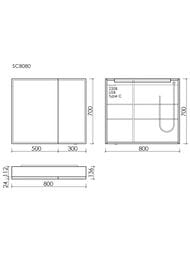 ���������� ���� SANCOS Evoke 800�136�700 ���������, �������,USB,Type-C, ������������� ������. SC808