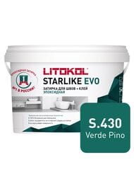 ������� ���������� LITOKOL STARLIKE EVO S.430 VERDE PINO �����-�������, 2,5 ��: