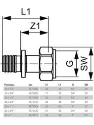  TECEspring AX 201/2",   ,  767575S