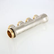 Коллектор VALTEC 1" на 4 выхода евроконус 3/4" никель VTc.500.NE.060504