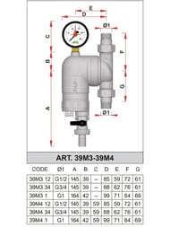 ������ FAR 3/4"�, 300���, � ����������, � ������. ��������, Max: 95 �C, 25���, FA 39M4 34
