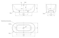����� ��������������� Knief Nice (1700x750x600) ���������, ����� ��������� 0100-260