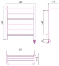 ����������������� ������������� ������ ������-20 600�500, ����. �����, ��� ������, 00520-6050