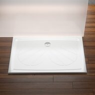 Душевой мраморный поддон RAVAK Galaxy Gigant Pro 120x80 (1200x800x30) белый