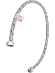 Подводка гибкая для воды VALTEC 1/2" г/ш 120см, нерж.сталь VTf.002.IS.0404120