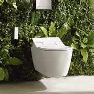 Унитаз подвесной DURAVIT ME by Starck 370х570х355 безободковый, для крышки-биде SensoWash 2529590000