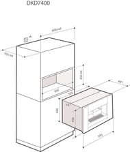���������� ������������ De Dietrich (595�455�330) ������ DKD7400A