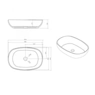 �������� ��������� ABBER Kristall 600�400�155 ��� ���. ��� ���� � �������,��������� AT2805Aquamarin