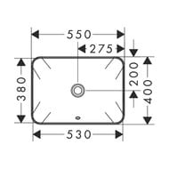 �������� Hansgrohe Xuniva Q 550�400�130 ������������, � ���������, ����� 60158450
