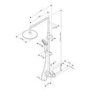 ������� ������� AM.PM Sunny F0785C800 ��������� ��� ����, ������� ��� 220��, ������ ��� 110