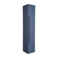 Шкаф-пенал La Fenice Elba Blu grigio 30 см (300х300х1610) синий матовый FNC-05-ELB-BG-30
