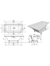 ����� ������������� Estet ������ Silk (1800�800) �� �������������� �����, ����� ������� ��-00014624