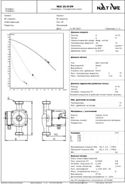   Native by WILO NOZ 25/8 EM  ,  2479386