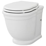 Унитаз напольный ArtCeram Hermitage 360х550х420 белый HEV0050100