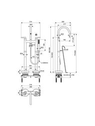 Ideal Standard JOY NEO ��������� ��� �����/���� BD169A5 ���������, �������������, �����