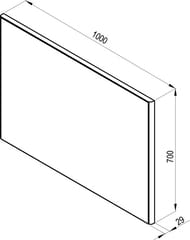 ������� RAVAK Ring 1000 (1000�29�700) �����