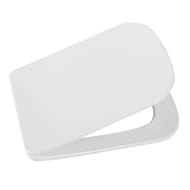 Унитаз подвесной BelBagno DUE 350x480x363 безободковый, сиденье soft close, цвет: белый BB3103CHR/SC