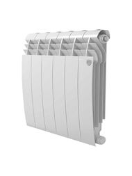 Радиатор биметаллический, 6 секций ROYAL THERMO BiLiner B ВШГ:574х480х87, 1110Вт белый, НС-1682267