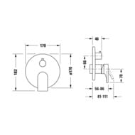    Duravit Tulum by Starck TU5210018010 ,  , 