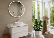 Раковина Hansgrohe Xuniva S 400х400х95 накладная, без перелива, белая 60164450 — изображение 8