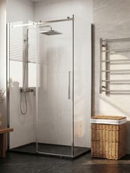 Душевой уголок WasserKRAFT Alme 1200x900x2000 стекло прозрачное/профиль серебристый 15R07 — изображение 13