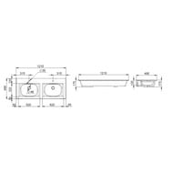 ���������� ������������ AM.PM Spirit 2.0 (1210�495�175) M70AWCD1202WG