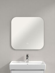 Зеркало Villeroy & Boch MORE TO SEE Lite (600х600х24) с пристенной подсветкой A4626000 — изображение 4