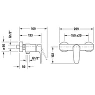  Duravit B.1    ,  B14230000010