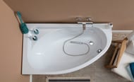 Ванна Aquanet Mia 140x80 акрил угловая, левая 246496
