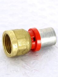 Соединитель пресс Tiemme 16х1/2"В 1650030 / 1652G001604CZ