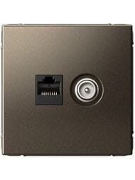 ������� Systeme Electric ARTGALLERY ������� ��+������������ RJ45, ���. 5�, �����, GAL000689