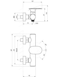 ��������� ��� ���� RAVAK Spring SG 032.20BL ���������, ��� �����, ������ X070549