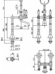 ��������� CEZARES FIRST VDP-01-Bi ��� �����, ���������, ������ ���, ����/����� �����