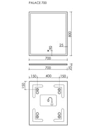 ������� SANCOS Palace (700�800�25) � ����������, ��������� �����������, ����������� �����  PA700