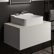    80 Ideal Standard CONCA (800x505x6) , calacatta marble T3970DH