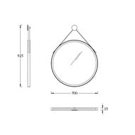  KERAMA MARAZZI GEOMETRICA Cono   , 70035700,  . CO.mi.P.70\WHT