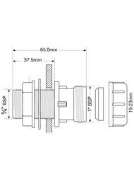  McAlpine ,   19-23/ 3/4",     R4M