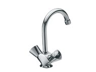 Смеситель Grohe Costa S 21338001 для умывальника на одно отверстие, высокий излив, цепочка